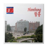 zKP008 HAMHUNG，北朝鮮，アジア， タイル (正面)