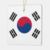 zKR001韓国FLAG韓国， セラミックオーナメント (左)