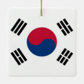 zKR001韓国FLAG韓国， セラミックオーナメント (裏面)