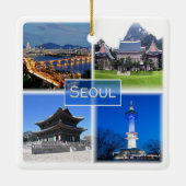 zKR003 SEOUL, South Korea ROK,アジア, セラミックオーナメント (裏面)
