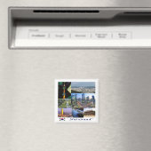 zKR008 SEOUL mosaic，韓国，アジア，冷蔵庫 マグネット (インサイチュ (食洗機))