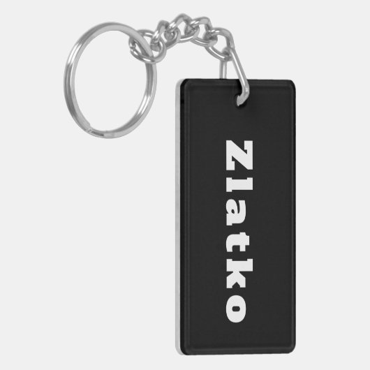 Zlatko キーホルダー (正面左)