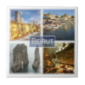 zLB004 BEIRUT、レバノン、アジア、 タイル (正面)