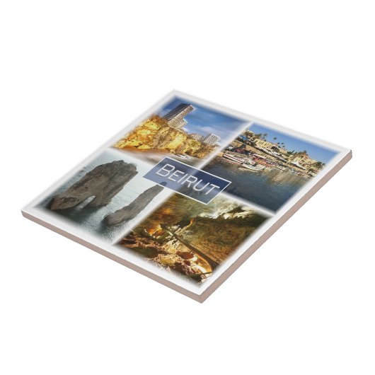 zLB004 BEIRUT、レバノン、アジア、 タイル (側面)