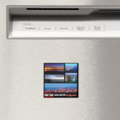 zLB006 BEIRUT mosaic, Lebanon,アジア,冷蔵庫 マグネット (インサイチュ (食洗機))