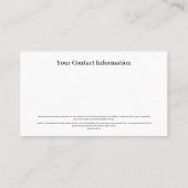 ZLDがビジネス・カードを強化 名刺 (裏面)