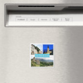 zLI003 VADUZ Liechtenstein、冷蔵庫 マグネット (インサイチュ (食洗機))