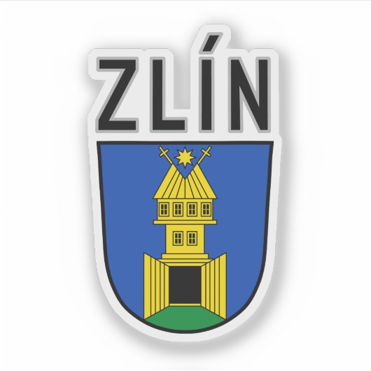 Zlín coat of arms, Czech Republic シール (正面)