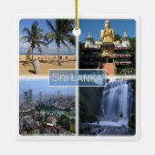 zLK004 SRI LANKAモザイク,アジア, セラミックオーナメント (裏面)