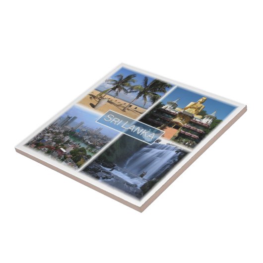 zLK004 SRI LANKAモザイク，アジア， タイル (側面)