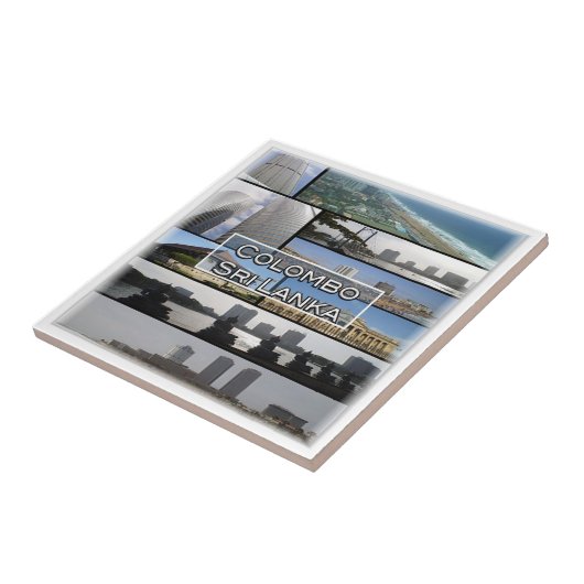 zLK005 COLOMBO，スリランカ，アジア， タイル (側面)