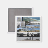 zLK005 COLOMBO,スリランカ,アジア,冷蔵庫 マグネット (正面/裏面)