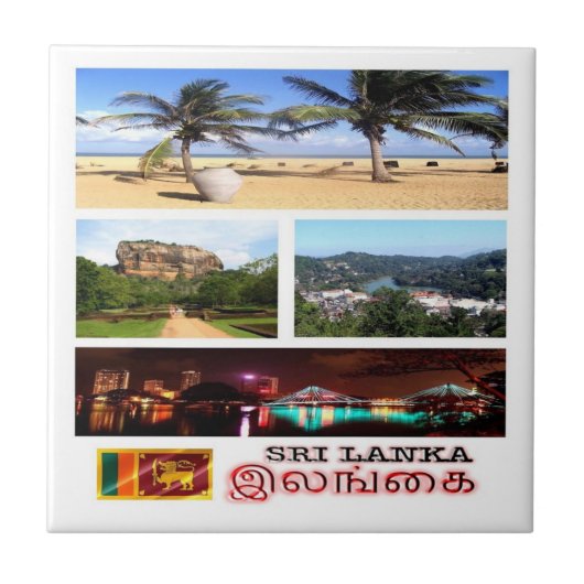 zLK009 SRI LANKA potpoourri，アジア， タイル (正面)