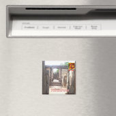 zLK020 TEMPLE Polonaruwa，スリランカ，アジア，冷蔵庫 マグネット (インサイチュ (食洗機))