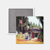 zLR006 MONROVIA,リベリア,アフリカ,冷蔵庫 マグネット (正面/裏面)