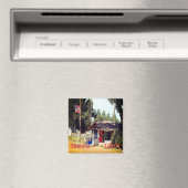 zLR006 MONROVIA,リベリア,アフリカ,冷蔵庫 マグネット (インサイチュ (食洗機))