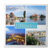 zLT003 LITHUANIA,ヨーロッパ, タイル (正面)