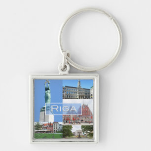 zLV004 RIGA, Republika of Latvia,ヨーロッパ, キーホルダー