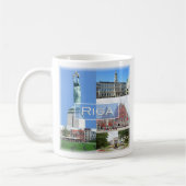 zLV004 RIGA, Republika of Latvia,ヨーロッパ, コーヒーマグカップ (左)