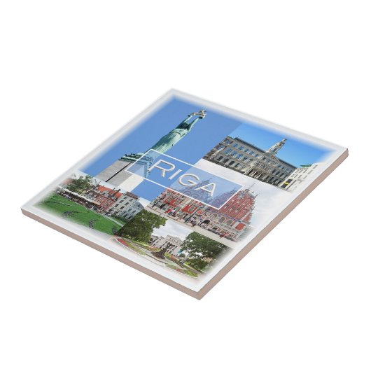 zLV004 RIGA, Republika of Latvia,ヨーロッパ, タイル (側面)