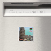 zLY015 TRIPOLI、リビア、アフリカ、冷蔵庫 マグネット (インサイチュ (食洗機))