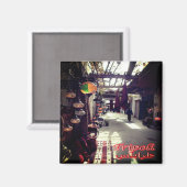 zLY019 TRIPOLI，旧市街，リビア，アフリカ，冷蔵庫 マグネット (正面/裏面)