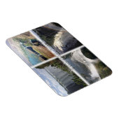 ZMジンバブエザンビア – ビクトリア滝- マグネット (右側)