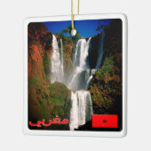 zMA006 MOROCCO, D'Ouzoud秋,アフリカ, セラミックオーナメント (左)