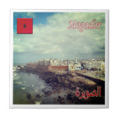 zMA007 MOROCCO, Essaouira Magador，アフリカ， タイル (正面)