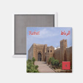 zMA018 RABAT，モロッコ，アフリカ，冷蔵庫 マグネット (正面/裏面)