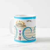 Zman Cherutaynuのマグ コーヒーマグカップ (正面左)