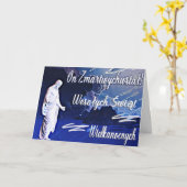 Zmartwywstał! - Wielkanocnaのkartka zはpozdrowien カード (黄色い花)