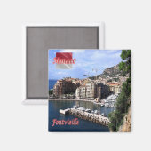 zMC009 FONTVIEILLE,モナコ,冷蔵庫 マグネット (正面/裏面)