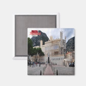 zMC012パレ、モナコ、冷蔵庫 マグネット (正面/裏面)