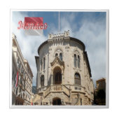 zMC014 PALAIS DE JUSTICE，モナコ， タイル (正面)