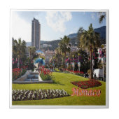 zMC028 MONACO、ヨーロッパ、 タイル (正面)