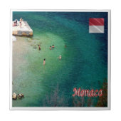 zMC030 MONACO海、ヨーロッパ、 タイル (正面)