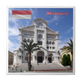 ZMC038 MONACO，カテドラルノートルダム – イマク タイル (正面)