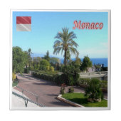 zMC048 GARDEN in casino, Monaco, タイル (正面)