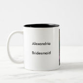 zmeそしてダニー、結婚式鐘と… -カスタマイズ ツートーンマグカップ (左)