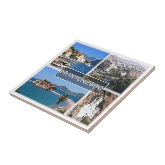 zME003モンテネグロ、ヨーロッパ、 タイル (側面)