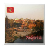 zME010 PODGORICA,モンテネグロ, タイル (正面)