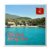 zME017 HERCEG NOVI MIRISTEビーチ, タイル (正面)