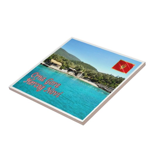 zME017 HERCEG NOVI MIRISTEビーチ, タイル (側面)