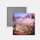 zMG004マダガスカル，パノラマ，アフリカ，冷蔵庫 マグネット (正面/裏面)