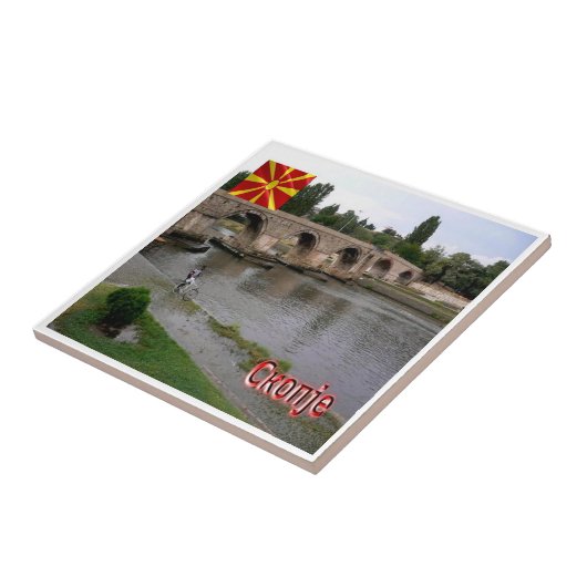 zMK005 SKOPJE，北マケドニア， タイル (側面)