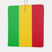 zML001 MALI,国旗,アフリカ, セラミックオーナメント (左)