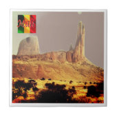 zML008 MALI, the Hand of Fatima,アフリカ, タイル (正面)