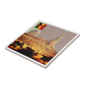 zML008 MALI, the Hand of Fatima,アフリカ, タイル (側面)