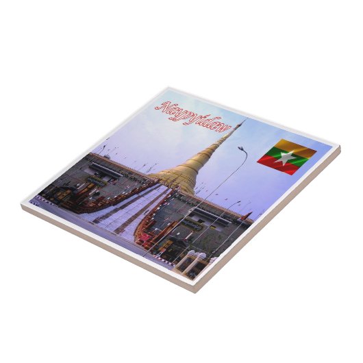 zMM004 NAYPYIDAW,ミャンマー,アジア, タイル (側面)